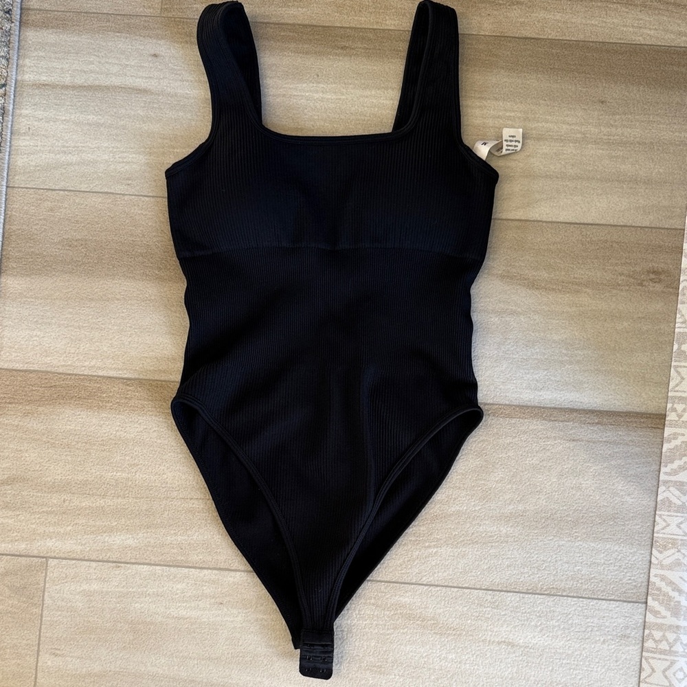 Elegant Black Women's Bodysuit